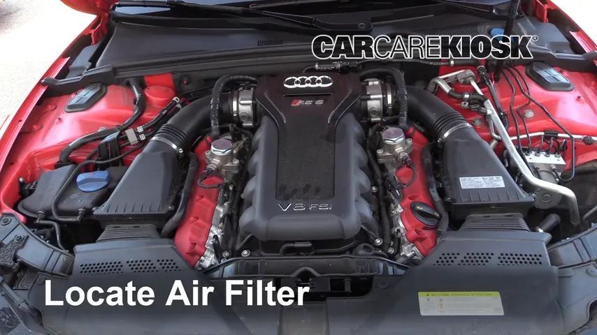 2015 Audi RS5 4.2L V8 Air Filter (Engine)